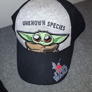 Youth Star Wars Baby Yoda Baseball Hat NWT